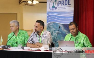 Joseph Brider, director of the National Environment Service, leads a working group. Photo: SPREP